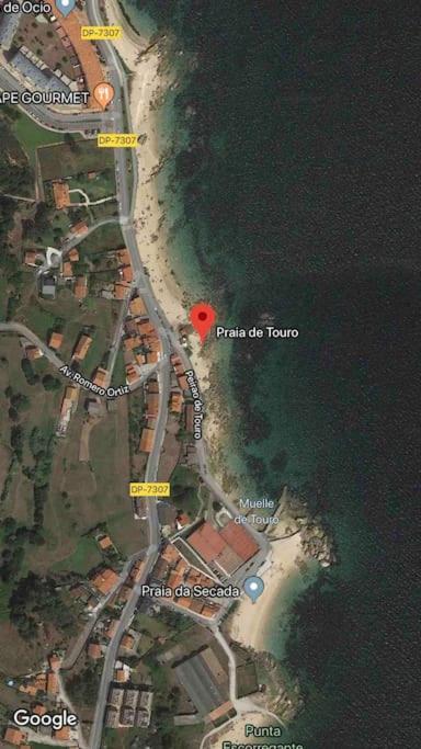 Piso En La Playa Apartman Ribeira Kültér fotó